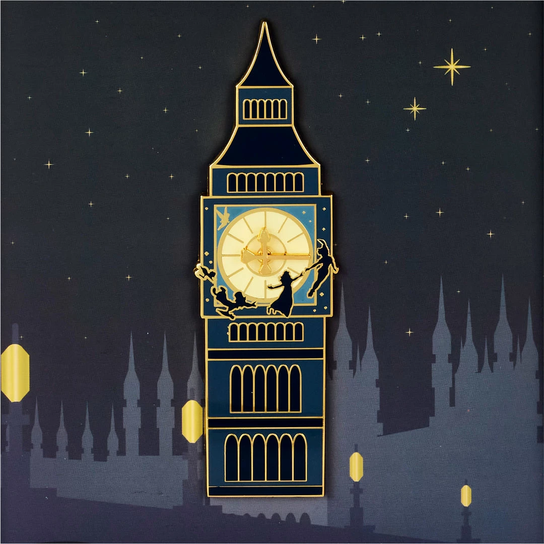 Loungefly (PRE-ORDER) LF DISNEY PETER PAN CLOCK 3β COLLECTOR BOX PIN