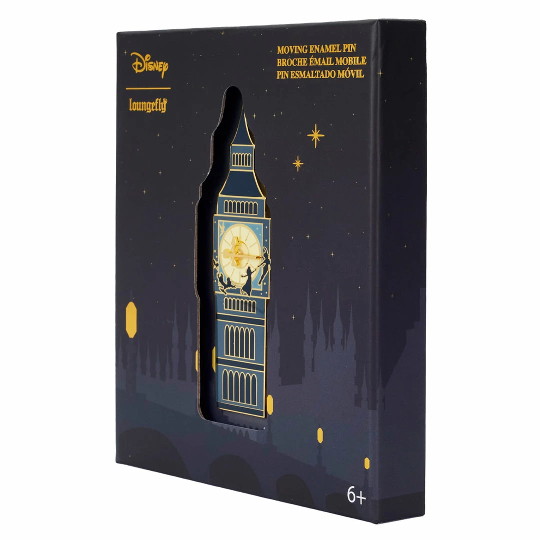 Loungefly (PRE-ORDER) LF DISNEY PETER PAN CLOCK 3β COLLECTOR BOX PIN