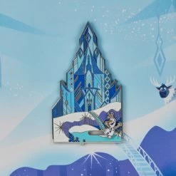 Loungefly (PRE- ORDER) LF DISNEY FROZEN CASTLE 3" COLLECTOR BOX PIN
