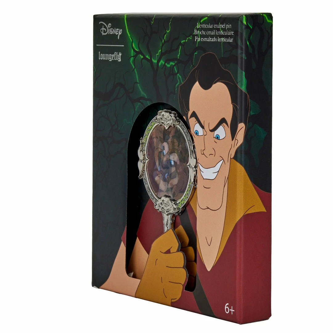 Loungefly (PRE-ORDER) LF DISNEY BEAUTY & THE BEAST MIRROR 3β COLLECTOR PIN BOX
