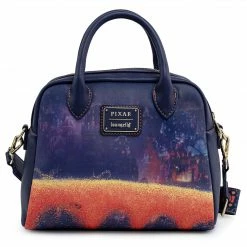 Loungefly LF Pixar Coco Marigold Bridge Guitar Strap Crossbody