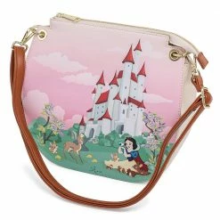 Loungefly LF Disney Snow White Castle Scene Crossbody