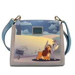Loungefly LF Lady And The Tramp Wet Cement Crossbody