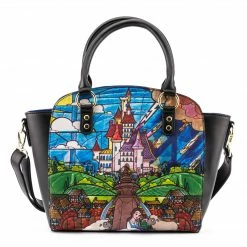 Loungefly LF Disney Princess Castle Series Belle Crossbody
