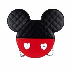 Loungefly LF Disney Mickey And Minnie Valentines Reversible Crossbody