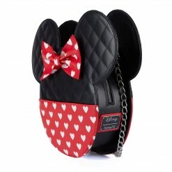 Loungefly LF Disney Mickey And Minnie Valentines Reversible Crossbody