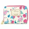 Loungefly Disney Sleeping Beauty Floral Fairy Godmothers Zip Around Wallet