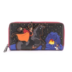 Loungefly LF Disney Jafar Villains Scene Ziparound Wallet