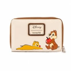 Loungefly LF Chip And Dale Cherry On Top Ziparound Wallet
