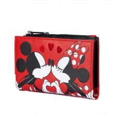 Loungefly LF Disney Mickey And Minnie Valentines Flap Wallet