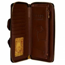Loungefly LF DISNEY VILLAINS SCENE GASTON ZIPAROUND WALLET