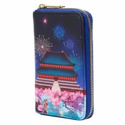 Loungefly LF DISNEY MULAN CASTLE ZIPAROUND WALLET