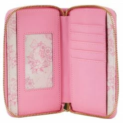Loungefly LF DISNEY PRINCESS TATTOO AOP ZIPAROUND WALLET