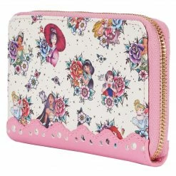 Loungefly LF DISNEY PRINCESS TATTOO AOP ZIPAROUND WALLET