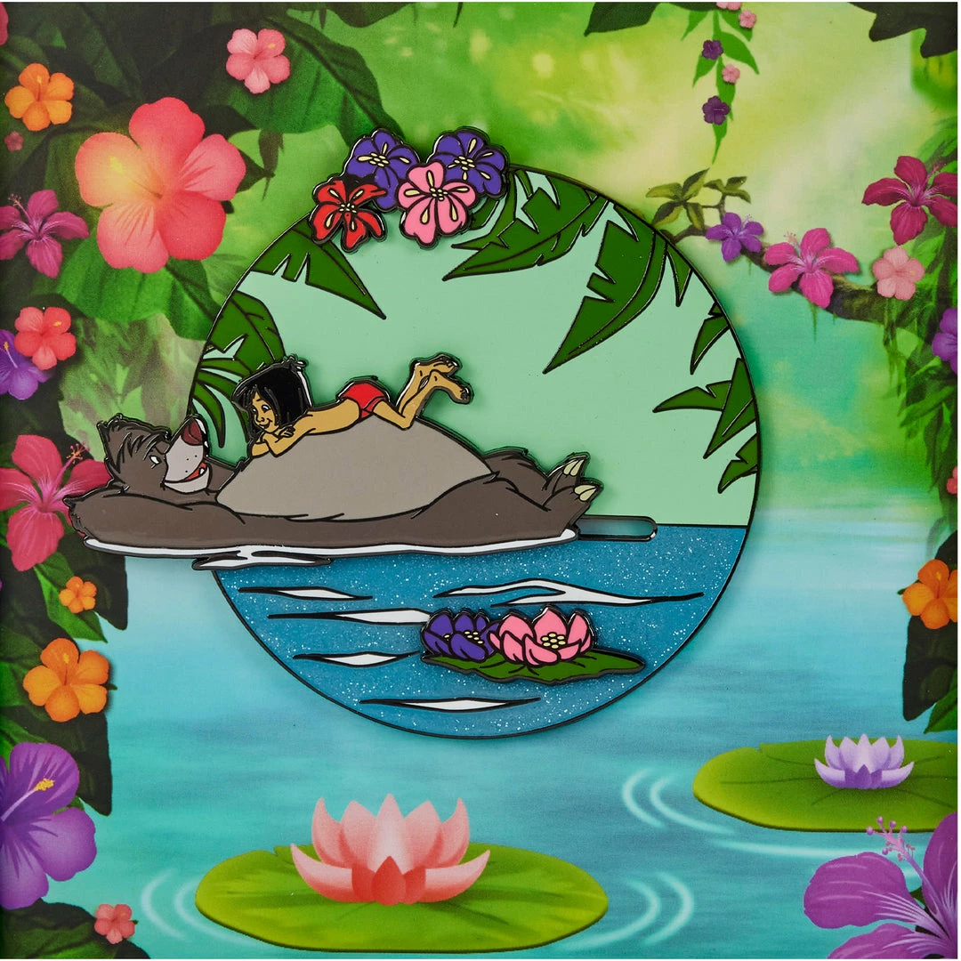 Loungefly (PRE- ORDER) LF JUNGLE BOOK BALOO BELLY 3β COLLECTOR BOX PIN
