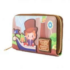 Loungefly LF WB Charlie And The Chocolate Factory 50th Anniversary Ziparound Wallet