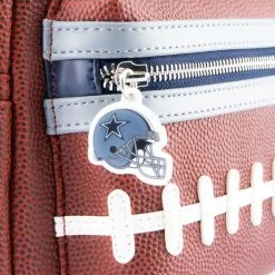 Loungefly LF NFL Dallas Cowboys Pigskin Logo Mini Backpack