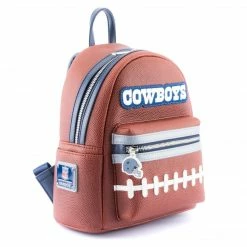 Loungefly LF NFL Dallas Cowboys Pigskin Logo Mini Backpack