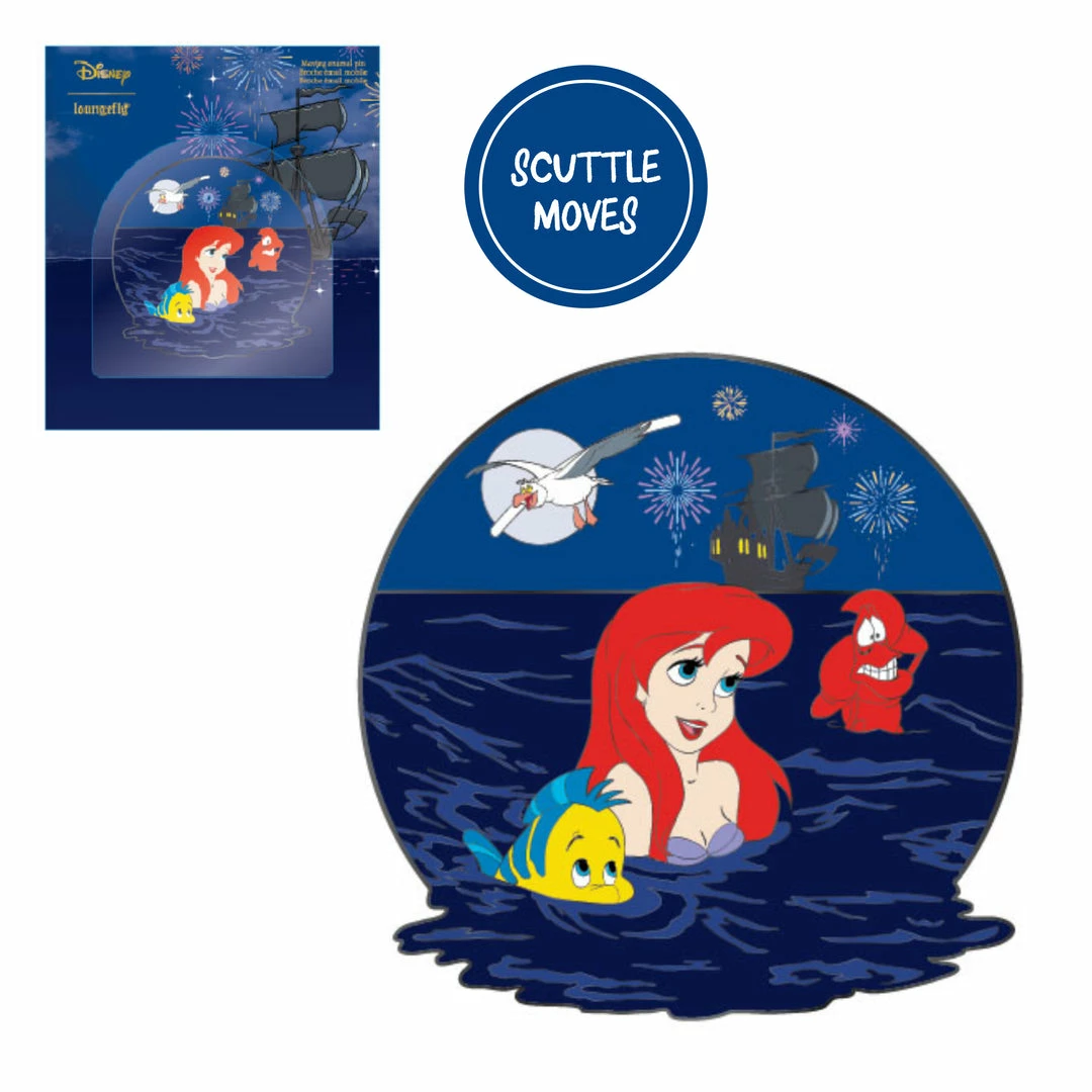 Loungefly (PRE-ORDER) LF DISNEY LITTLE MERMAID 3β COLLECTOR BOX PIN