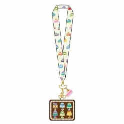 Loungefly (PRE-ORDER) LF DISNEY PRINCESS SWEETS LANYARD WITH CARDHOLDER