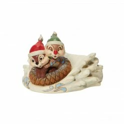 Disney Traditions By Jim Shore Chip N' Dale Sledding Saucer