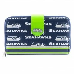 Loungefly LF NFL Seattle Seahawks Logo AOP Wallet