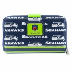 Loungefly LF NFL Seattle Seahawks Logo AOP Wallet