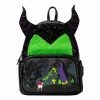 COLLECTION LOUNGE EXCLUSIVE LOUNGEFLY MALEFICENT SEQUIN