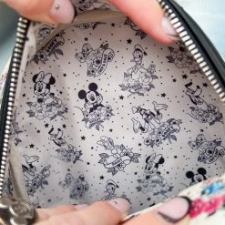 COLLECTION LOUNGE EXCLUSIVE LOUNGEFLY MICKEY AND FRIENDS TATTOO MINI BACKPACK