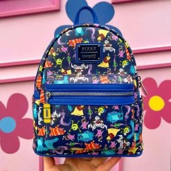 (PRE-ORDER) COLLECTION LOUNGE EXCLUSIVE LOUNGEFLY MONSTERS INC AOP MINI BACKPACK