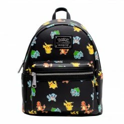 Collection Lounge Exclusive Loungefly Pokemon Starters Mini Backpack