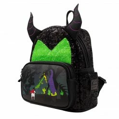 COLLECTION LOUNGE EXCLUSIVE LOUNGEFLY MALEFICENT SEQUIN
