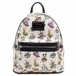 COLLECTION LOUNGE EXCLUSIVE LOUNGEFLY MICKEY AND FRIENDS TATTOO MINI BACKPACK