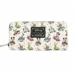 (PRE-ORDER) COLLECTION LOUNGE EXCLUSIVE LOUNGEFLY MICKEY AND FRIENDS TATTOO WALLET