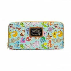 COLLECTION LOUNGE EXCLUSIVE LOUNGEFLY POKEMON TEAL WALLET