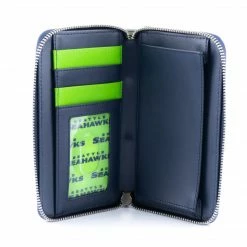 Loungefly LF NFL Seattle Seahawks Logo AOP Wallet