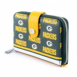 Loungefly LF NFL Greenbay Packers Logo AOP Bifold Wallet