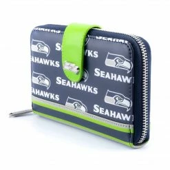 Loungefly LF NFL Seattle Seahawks Logo AOP Wallet